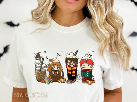 Potter Fall Coffee Tee