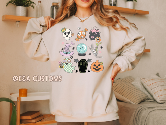 Spooky Cute Halloween Sweatshirt